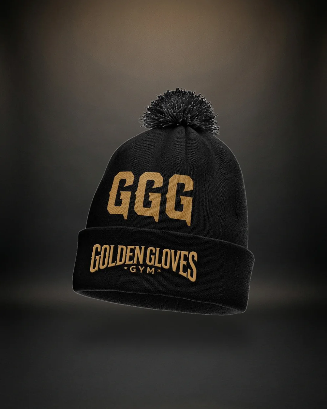 Czapka zimowa z pomponem Golden Gloves Gym